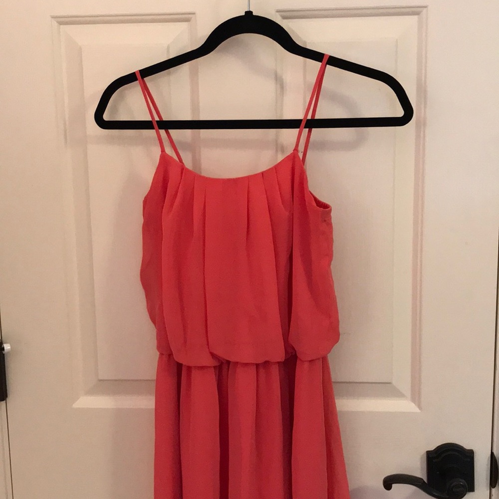 High Low Pink Dress Size 4